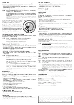 Preview for 6 page of Eurochron EFW 5000 Operating Instructions Manual