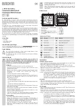 Eurochron EFW135 Operating Instructions Manual preview