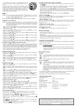 Preview for 6 page of Eurochron EFW135 Operating Instructions Manual