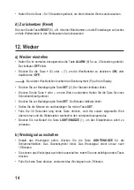 Preview for 14 page of Eurochron EFWS 260 Operating Instructions Manual