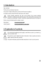 Предварительный просмотр 23 страницы Eurochron EFWS 260 Operating Instructions Manual