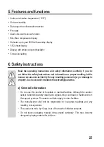 Предварительный просмотр 25 страницы Eurochron EFWS 260 Operating Instructions Manual