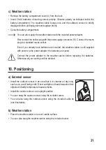 Предварительный просмотр 31 страницы Eurochron EFWS 260 Operating Instructions Manual