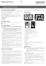 Eurochron EFWS 402 Operating Instructions Manual preview