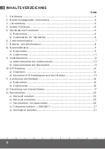 Preview for 2 page of Eurochron EFWS 700 Operating Instructions Manual