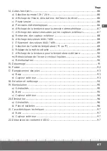 Preview for 67 page of Eurochron EFWS 700 Operating Instructions Manual