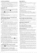 Предварительный просмотр 2 страницы Eurochron EFWS 801 Operating Instructions Manual