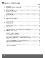 Preview for 2 page of Eurochron EFWS 91 i Operating Instructions Manual