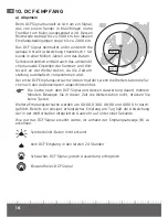 Preview for 16 page of Eurochron EFWS 91 i Operating Instructions Manual