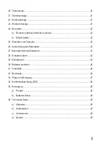 Preview for 3 page of Eurochron EFWS-Color Operating Instructions Manual