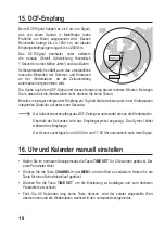 Preview for 18 page of Eurochron EFWS-Color Operating Instructions Manual