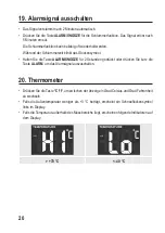 Preview for 20 page of Eurochron EFWS-Color Operating Instructions Manual