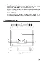 Preview for 37 page of Eurochron EFWS-Color Operating Instructions Manual