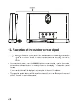 Preview for 44 page of Eurochron EFWS-Color Operating Instructions Manual