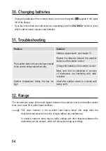 Preview for 54 page of Eurochron EFWS-Color Operating Instructions Manual