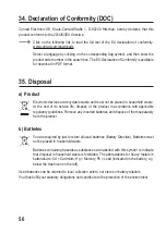 Preview for 56 page of Eurochron EFWS-Color Operating Instructions Manual