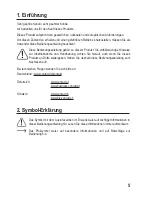 Preview for 5 page of Eurochron EFWS5008 Operating Instructions Manual