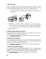 Preview for 16 page of Eurochron EFWS5008 Operating Instructions Manual