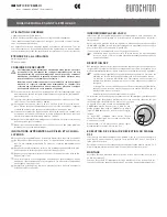 Preview for 5 page of Eurochron EFWU 2600 Operating Manual