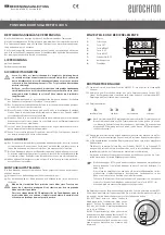 Eurochron EFWU 330 S Operating Instructions Manual preview