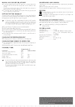 Preview for 4 page of Eurochron EFWU 330 S Operating Instructions Manual