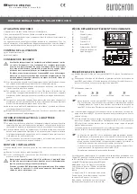 Preview for 5 page of Eurochron EFWU 330 S Operating Instructions Manual