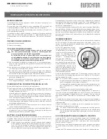 Preview for 7 page of Eurochron EFWU 555 N Operating Instructions Manual