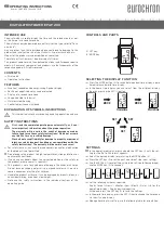 Предварительный просмотр 3 страницы Eurochron EPAP 200 Operating Instructions Manual