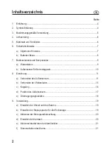 Preview for 2 page of Eurochron EPT-D1 Operating Instructions Manual