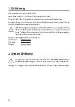 Preview for 4 page of Eurochron EPT-D1 Operating Instructions Manual