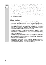 Preview for 8 page of Eurochron EPT-D1 Operating Instructions Manual