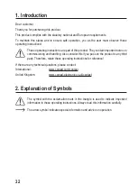 Preview for 32 page of Eurochron EPT-D1 Operating Instructions Manual