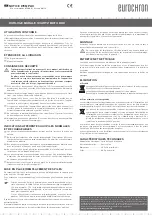 Preview for 3 page of Eurochron EQWU 880 Operating Instructions