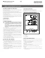 Eurochron ETH 8002 Operating Instructions Manual предпросмотр