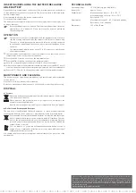 Preview for 4 page of Eurochron ETH 8003 Operating Instructions Manual