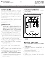 Preview for 5 page of Eurochron ETH 8003 Operating Instructions Manual