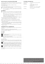 Preview for 8 page of Eurochron ETH 8003 Operating Instructions Manual