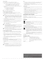 Предварительный просмотр 6 страницы Eurochron EUB 1000 Operating Instructions Manual