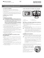 Preview for 5 page of Eurochron EUS 95 Operating Instructions Manual