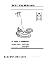 Preview for 21 page of Euroclean 01560A Supplementary Manual