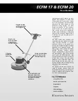 Euroclean ECFM 17 Specifications предпросмотр