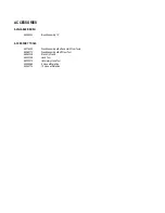 Preview for 2 page of Euroclean Xtrac Parts List