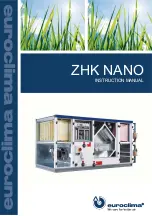 Euroclima ZHK NANO Instruction Manual preview