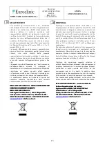 Предварительный просмотр 15 страницы Euroclinic GYNEX Instruction Manual