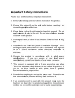 Preview for 4 page of EUROCOM 8500 DeskNote User Manual