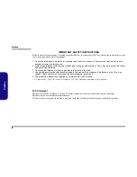 Preview for 6 page of EUROCOM ARMADILLO 2 W840AU Service Manual