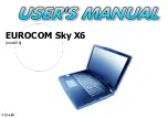 EUROCOM Sky X6 User Manual предпросмотр