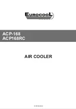 Preview for 1 page of Eurocool ACP-168 Manual