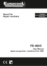 Eurocool FS-4045 User Manual preview