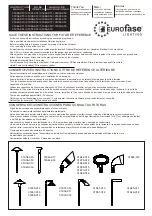 Предварительный просмотр 1 страницы Eurofase Lighting 31926-010 Instruction Manual